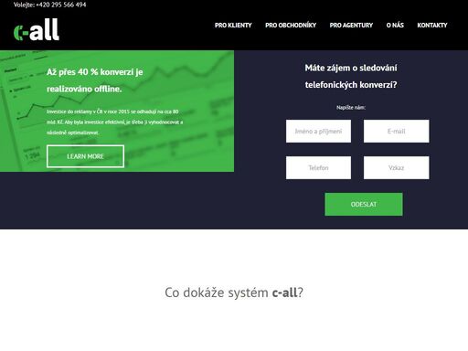 sledujte telefonické konverze v google analytics, adwords a sklik, abyste mohli efektivně své kampaně optimalizovat. sledujte online i offline kampaně.