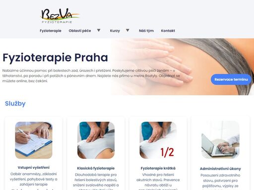 fyzioterapie praha – úleva při bolesti zad, kloubů i po úrazech. pomáháme v těhotenství i po porodu. blízko metra, bez čekání. pro samoplátce