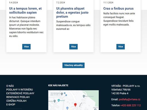 vrtaňa - podlahy s.r.o. - podlahy v interiéru, prkenné, parketové, vícevrstvé dřevěné, laminátové, exteriérové podlahy, terasové rošty, wpc deckingy, renovace podlah, údržba podlah.