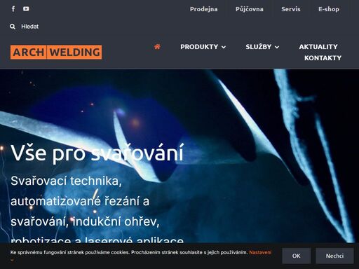 společnost arc-h welding s.r.o. se specializuje na prodej svářecí techniky, automatizovaného řezání a svařování, svařovacích stolů, ruční a strojní plasmové řezání, odsávací a filtrační systémy, zařízení pro tepelné zpracování (indukční, odporové), přídavné materiály, ochranné pomůcky a mnoho dalšího.