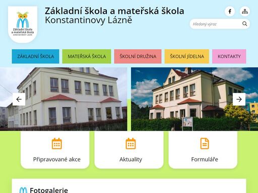 základní škola a mateřská škola konstantinovy lázně