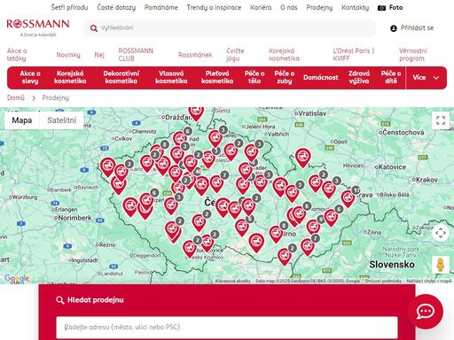 vyberte si z více než 150 moderních prodejen drogerie rossmann ve vašem okolí. otevírací doba prodejen, včetně aktuální otvírací doby v průběhu svátků. aktuální slevy na prodejnách v letáku ke stažení.