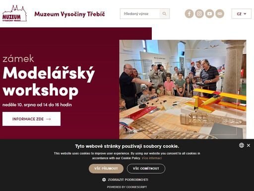 muzeum sídlí v bývalém benediktinském klášteře, posléze přebudovaném na zámek. proslulé je expozicí betlémů, dýmek, moravských vltavínů, minerálů a hornin.
