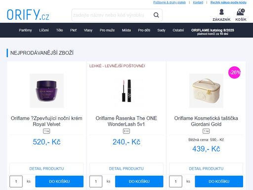 objednejte si své oblíbené oriflame výrobky podle aktuálního katalogu s minimálně 5% slevou.