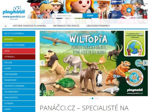 panáčci.cz – specialisté na playmobil. panáčci playmobil přinášejí dětem radost, zábavu, fantazii a kreativitu již přes 50 let. přes svůj věk jsou stále moderní svěží hračkou, která se neustále rozvíjí a reaguje na aktuální témata i technologie. loni jsme oslavili výročí 50 let od chvíle, kdy začal panáček playmobil…