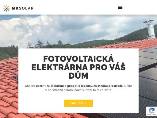 chcete ušetřit za elektřinu a přispět k lepšímu životnímu prostředí? dejte si na střechu solární panely. zařídíme vše, od návrhu po montáž a vyřízení dotace.