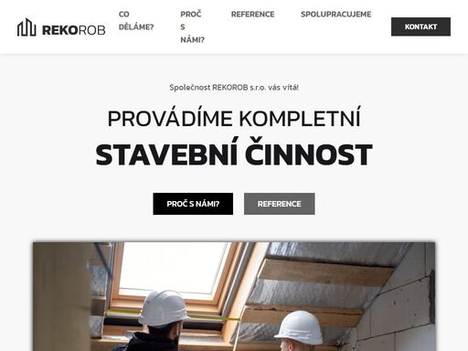 společnost rekorob s.r.o. nabízí široké spektrum stavebních služeb zaměřených na komplexní realizaci projektů všech velikostí. díky našemu profesionálnímu týmu a dlouholetým zkušenostem nabízíme kvalitní a spolehlivé řešení pro každý projekt.