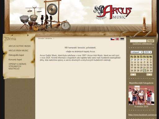 arcus, středověká hudba, gotická hudba, gothic music, středověká skupina, historická hudba, historická kapela, středověká kapela, opravy nástrojů, servis hudebních nástrojů, opravy strunných nástrojů, opravy smyčcových nástrojů arcus ghotic music