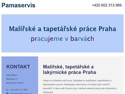 provádíme malířské, tapetářské a lakýrnické práce praha. štukování a štěrkování zdí.