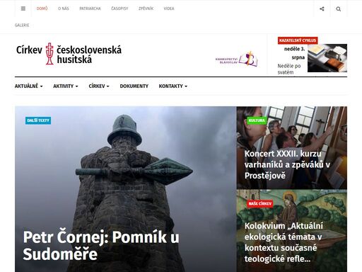 třetí největší křesťanská církev v české republice, oficiální stránky ústřední rady v praze