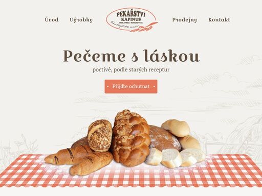 pekařství moravské budějovice, pečeme denně čerstvé pečivo.