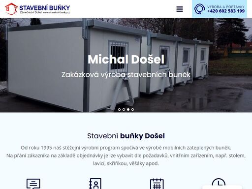 stavební buňky a mobilní buňky jsou určeny hlavně pro stavební firmy, které je využijí jako šatny, kanceláře nebo sklady přímo na stavbě.
