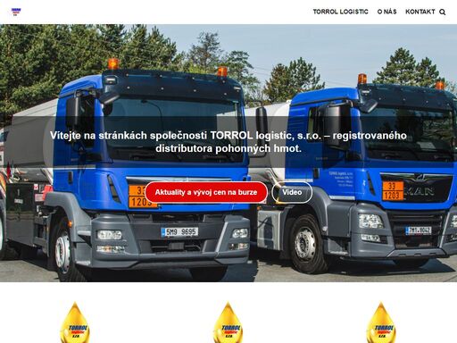torrol přerov, registrovaný distributor pohonných hmot, velkoobchod s pohonnými hmotami.