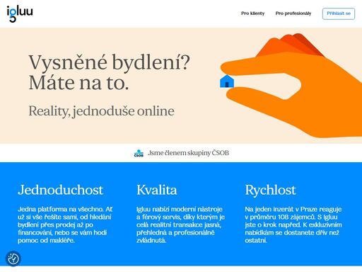 igluu top club nabízí zkušené a prověřené realitní makléře. ozvěte se nám a my vám jednoho dohodíme.