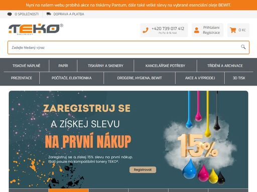 vyrábíme kompatibilní tonery do tiskáren. prodáváme také originální tonery a další náplně do tiskáren. do našeho sortimentu patří i kancelářské potřeby a...