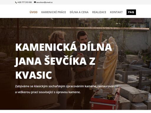 profesionální kamenické práce pro váš dům i zahradu. více než 30 let zkušeností s kamenickým řemeslem a péčí o každý detail.