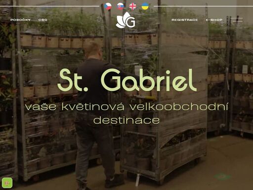 st. gabriel je jediným online velkoobchodem, který disponuje vlastním rozsáhlým skladem květin a rostlin na území české republiky.