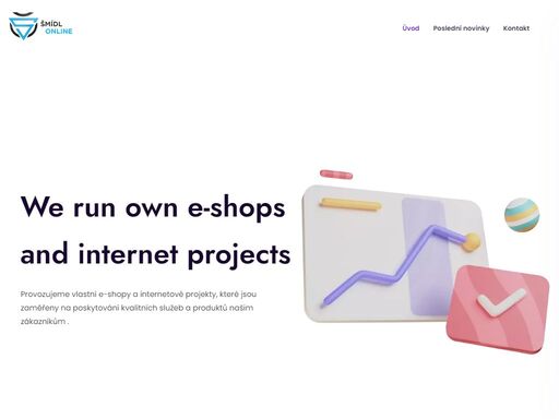 provozujeme vlastní e-shopy a internetové projekty, které jsou zaměřeny na poskytování kvalitních služeb a produktů našim zákazníkům .