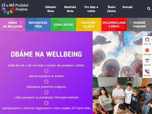 základní škola a mateřská školka ve znojmě, zš a mš pražská znojmo