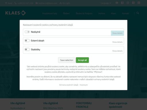 software klaes pro konstrukci oken: inovativní softwarová řešení pro výrobce a prodejce oken, dveří, fasád a zimních zahrad.