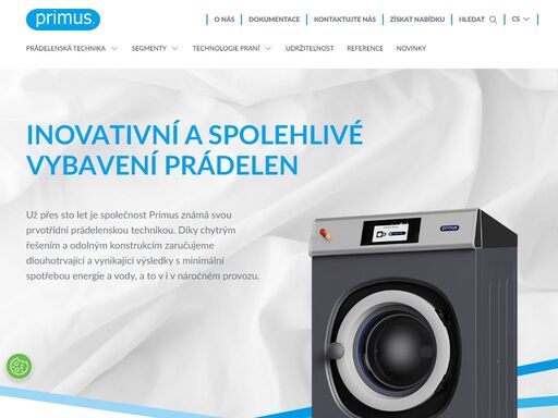 základní heslo společnosti primus®? „získejte náskok v praní prádla.“ není to jen prázdná fráze, ale skutečný závazek. přečtěte si o něm vše na našich webových stránkách a najděte si svůj přístroj.