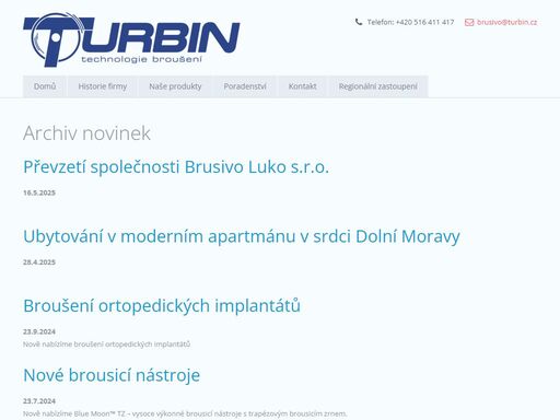dodavatel brusiva s 30letou tradicí. nabízíme 15 000 položek skladem, poradenství a řešení na míru pro přesné broušení a optimalizaci výroby.