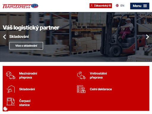 zajistíme přepravu zboží v tuzemsku i zahraničí, zboží uskladníme, přeložíme, vyřídíme celní formality spojené s jeho přepravou,zpracujeme intrastat. zjistěte více.