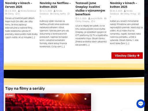 máte doma smart tv a rádi sledujete iptv (internetovou televizi)? přečtěte si naše články, návody, aktuality a tipy na filmy a seriály.