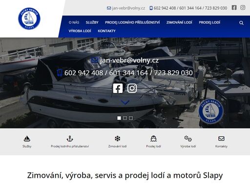 prodej lodního příslušenství, renovace, servis lodí, příprava lodí na sezonu praha, jan vebr