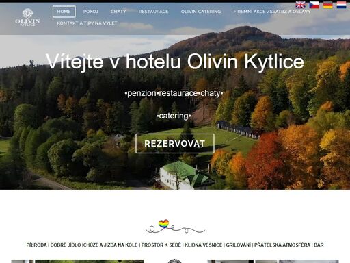 olivin kytlice is located in the middle of the beautiful lusatian mountains in the czech republic. 25 minutes from the german border and 42 minutes from the polish border