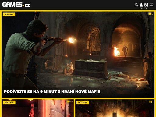 český herní web se zaměřením na počítačové hry a videohry. najdete u nás recenze, preview, novinky, podcasty a videopořady. pokrýváme hry pro pc, playstation 5, playstation 4, xbox series x, xbox series s, nintendo switch, playstation vr2 a další platformy.