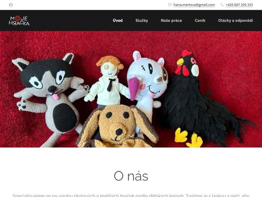 specializujeme se na výrobu plyšových a textilních hraček podle dětských kreseb. tvoříme je s láskou a péčí, aby se staly nejen krásnými dárky, ale i dalšími členy vaší rodiny. jsou jedinečné, každá z nich je originální prací, která vzniká přímo podle představ malých, ale nezřídka kdy i větších zákazníků. věříme, že dětské kresby jsou plné fantazie...