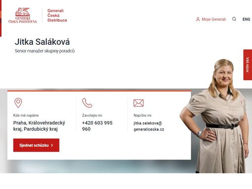 zjistěte kontakt na pojišťovacího poradce i přehled služeb, které vám může nabídnout.