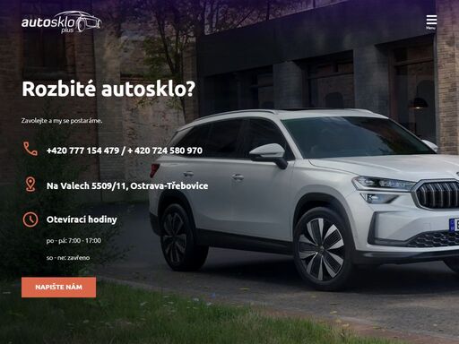 autosklo plus - profesionální výměna a opravy autoskel v ostravě. rychlý servis, kvalitní práce a služby pro osobní i nákladní vozy. objednejte se online!