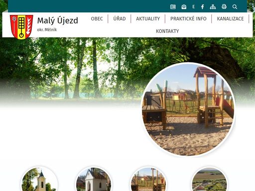 oficiální stránky obce malý újezd