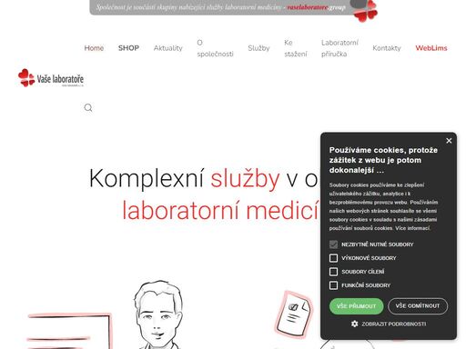 biochemie, molekulární biologie, imonulogie, cytometrie, cytogenetika, mikrobiologie