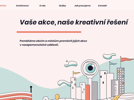 pomáháme obcím a městům proměnit jejich akce v nezapomenutelné události.