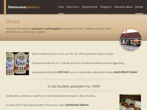 www.restauraceplevno.cz
