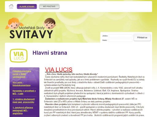 hlavní strana - mateřské školy - svitavy