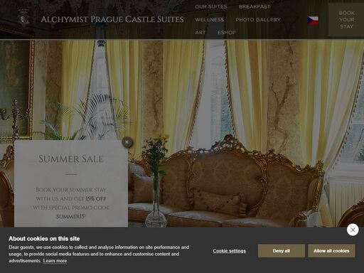 cozy and charming hotel in a restored classic building, very well located, within a walking distance from charles bridge, prague castle and many other touristic spots.