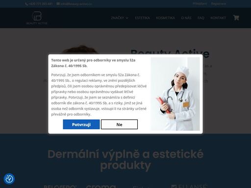 velkoobchod fillerů, kosmetických a ortoped. preparátů pro lékaře. bezkonkurenční ceny, široký sortiment, spolehlivé doručení. schválený sukl.