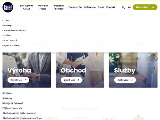 efektivní řízení, plánování a optimalizace procesů. nastartujte svůj byznys díky informačnímu systému karat.