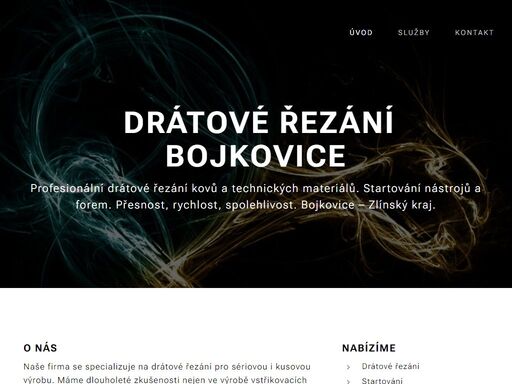 naše firma se specializuje na drátové řezání pro sériovou i kusovou výrobu. máme dlouholeté zkušenosti nejen ve výrobě vstřikovacích forem a lisovacích nástrojů pro automobilový průmysl, ale i v ostatních strojírenských odvětvích. jelikož jsme malá firma máme možnost přistupovat ke každému zákazníkovi individuálně a přizpůsobit se co nejvíce jeho...