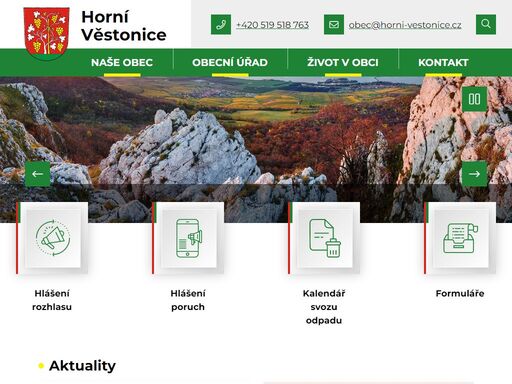 obec horní věstonice