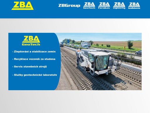 působíme v odvětvích stabilizace a úpravy zemin, recyklací za studena, drobné kovovýroby, výroby a prodeje hydraulických hadic a hydraulických komponent.