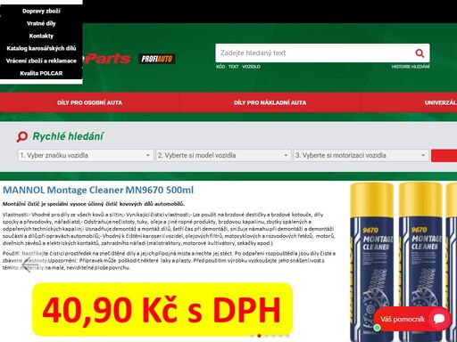 auto dily náhradní díly autodilyparts auto díly simpleparts