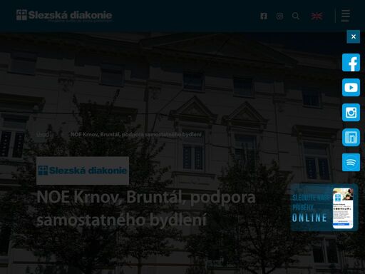 noe krnov, bruntál, podpora samostatného bydlení
