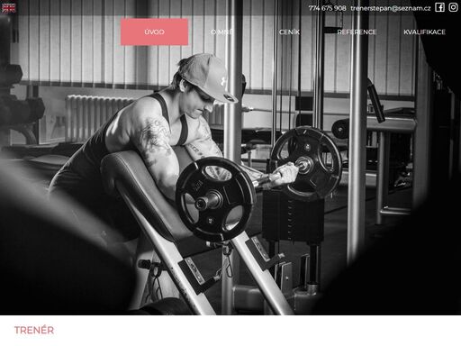 jmenuji se štěpán vaňous a jsem osobní fitness trenér a trenér fitness. dle vašich možností a cílových požadavků, vám sestavím trénink ušitý na míru.