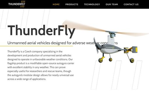 development and production of unmanned aerial vehicles designed to operate in unfavorable weather conditions. the key product is a modifiable open-source autogyro carrier, which, given its high stability, provides new solutions to researchers and rescue teams. modular construction and specific properties of the autogyro uav enable universal use.