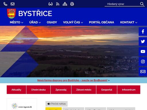 město bystřice